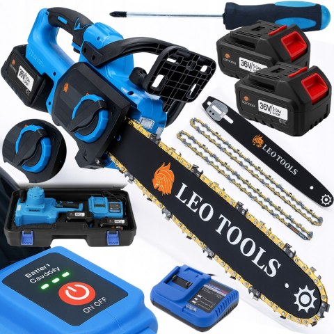 Piła Akumulatorowa Łańcuchowa 36V 5.0Ah firmy Leo Tools