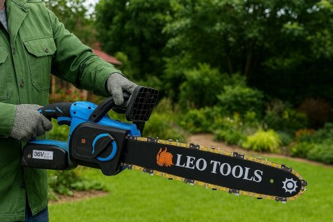 Piła Akumulatorowa Łańcuchowa 36V 5.0Ah firmy Leo Tools