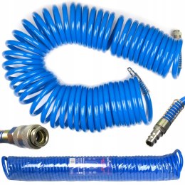 Wąż pneumatyczny spiralny Falon-Tech przewód do kompresora 15 m 8 x 12 mm