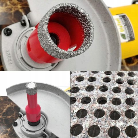 FREZ PILNIK DIAMENTOWY WIERTŁO TARNIK DO GRESU GLAZURY PŁYTEK 20 MM M14 FREZ PILNIK DIAMENTOWY WIERTŁO TARNIK DO GRESU GLAZURY PŁYTEK 20 MM M14