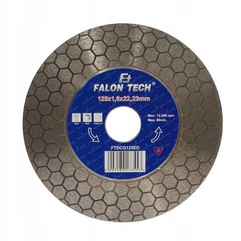 TARCZA 125mm DIAMENTOWA DO PŁYTEK GRESU GLAZURY SZLIFOWANIA CIĘCIA 45° TARCZA 125mm DIAMENTOWA DO PŁYTEK GRESU GLAZURY SZLIFOWANIA CIĘCIA 45°