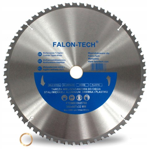 TARCZA PIŁA WIELOZADANIOWA TCT FALON-TECH 350 60z TARCZA PIŁA WIELOZADANIOWA TCT FALON-TECH 350 60z