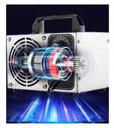 GENERATOR OZONU OZONATOR OCZYSZCZACZ POWIETRZA 70 000 MG/H 155W + ZESTAW