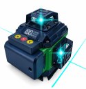 POZIOMICA LASEROWA LASER KRZYŻOWY ZIELONY SAMOPOZIOMUJĄCA LCD 360 2 BATERIE