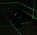 POZIOMICA LASEROWA LASER KRZYŻOWY ZIELONY SAMOPOZIOMUJĄCA LCD 360 2 BATERIE