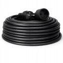 PRZEDŁUŻACZ BUDOWLANY OGRODOWY 3x2,5mm GRUBY PRZEWÓD KABEL 30m