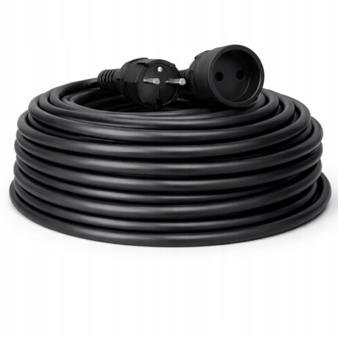 PRZEDŁUŻACZ BUDOWLANY OGRODOWY 3x2,5mm GRUBY PRZEWÓD KABEL 30m