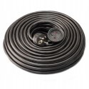 PRZEDŁUŻACZ BUDOWLANY OGRODOWY 3x2,5mm GRUBY PRZEWÓD KABEL 30m