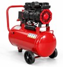 KOMPRESOR BEZOLEJOWY SPRĘŻARKA POWIETRZA 24L 8 BAR TŁOKOWA POMPA SEPARATOR