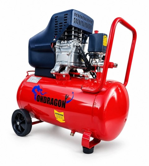 KOMPRESOR OLEJOWY SPRĘŻARKA POWIETRZA 50L 8 BAR TŁOKOWA POMPA 2,8kW 3,8KM