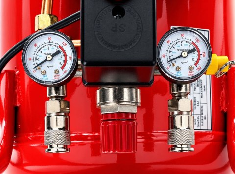 KOMPRESOR OLEJOWY SPRĘŻARKA POWIETRZA 24L 8 BAR TŁOKOWA POMPA 2,8kW 3,8KM