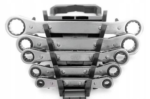 KLUCZE OCZKOWE Z GRZECHOTKĄ ZESTAW KLUCZY 6-22MM KLUCZE OCZKOWE Z GRZECHOTKĄ ZESTAW KLUCZY 6-22MM