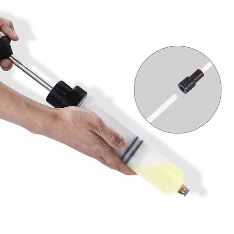 ODSYSARKA STRZYKAWKA OLEJU PŁYNU HAMULCOWEG0 500ML. PŁYNÓW EKSPLOATACYJNYCH ODSYSARKA STRZYKAWKA OLEJU PŁYNU HAMULCOWEG0 500ML. PŁYNÓW EKSPLOATACYJNYCH