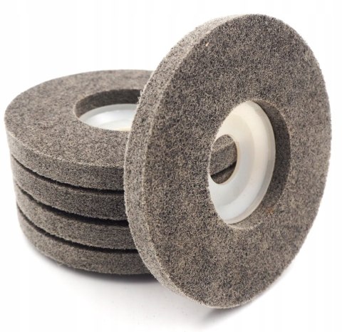WŁÓKNINA TARCZA POLERSKA 125x22,23x12 mm NYLONOWA WŁÓKNINA TARCZA POLERSKA 125x22,23x12 mm NYLONOWA