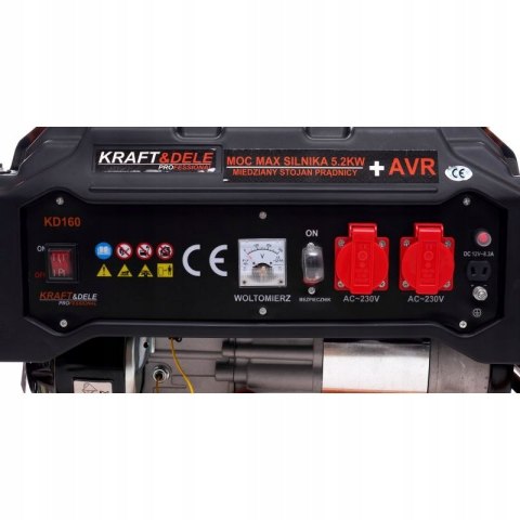 AGREGAT PRĄDOTWÓRCZY GENERATOR PRĄDU 3500W 12/230V AGREGAT PRĄDOTWÓRCZY GENERATOR PRĄDU 3500W 12/230V