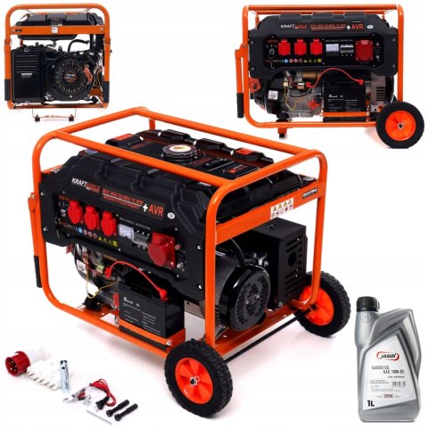 AGREGAT PRĄDOTWÓRCZY GENERATOR PRĄDU 380V 5500 W AGREGAT PRĄDOTWÓRCZY GENERATOR PRĄDU 380V 5500 W
