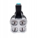 LATARKA AKUMULATOROWA USB LED SZPERACZ REFLEKTOR